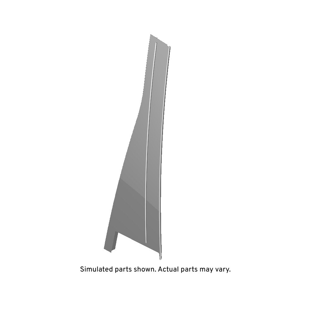 GM Genuine Parts Rear Driver Side Door Window Frame Rear Applique