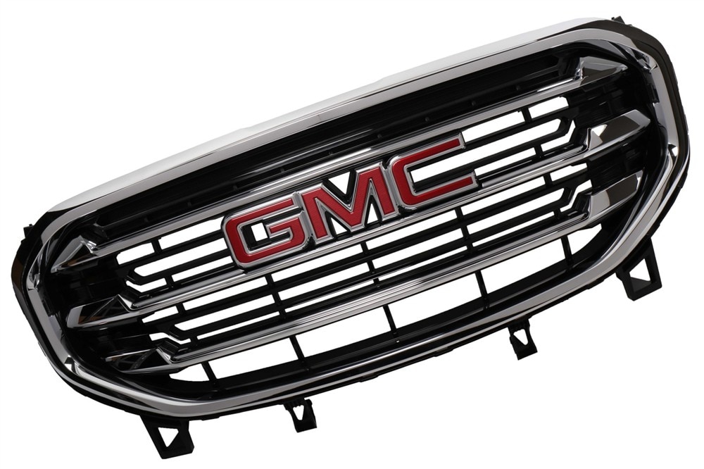 GM Genuine Parts Exterior Bright Chrome Front Upper Grille
