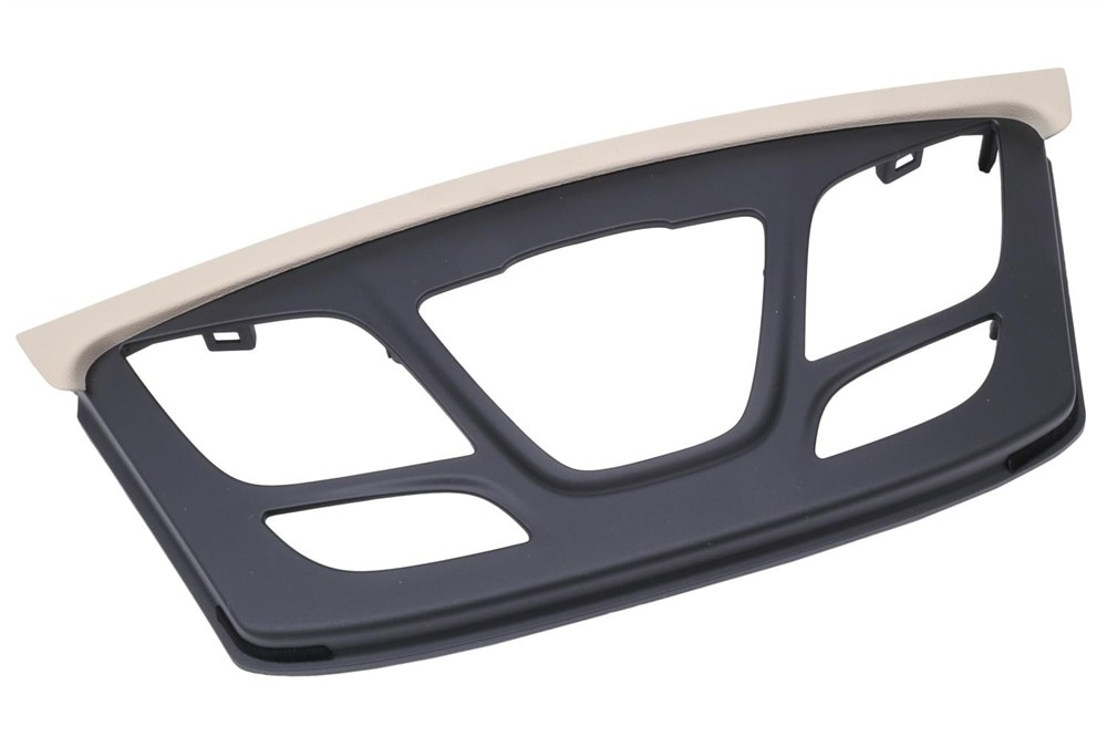 GM Genuine Parts Jet Black Instrument Panel Lower Center Trim Plate Applique