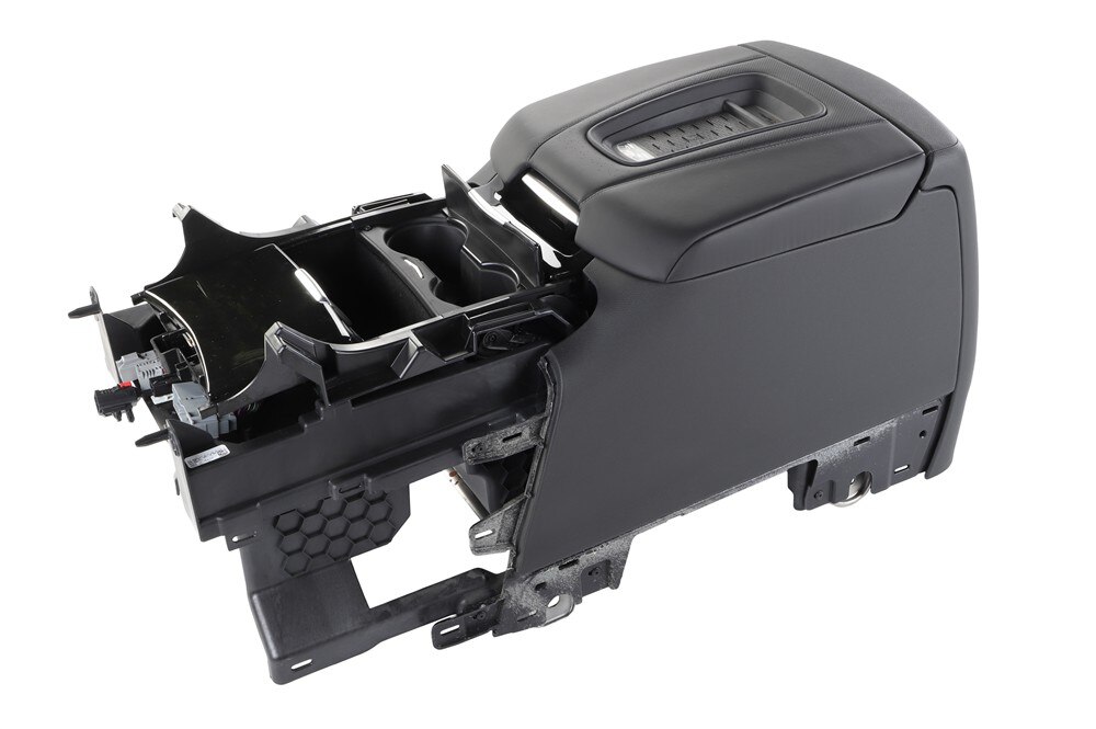 GM Genuine Parts Jet Black Front Floor Console