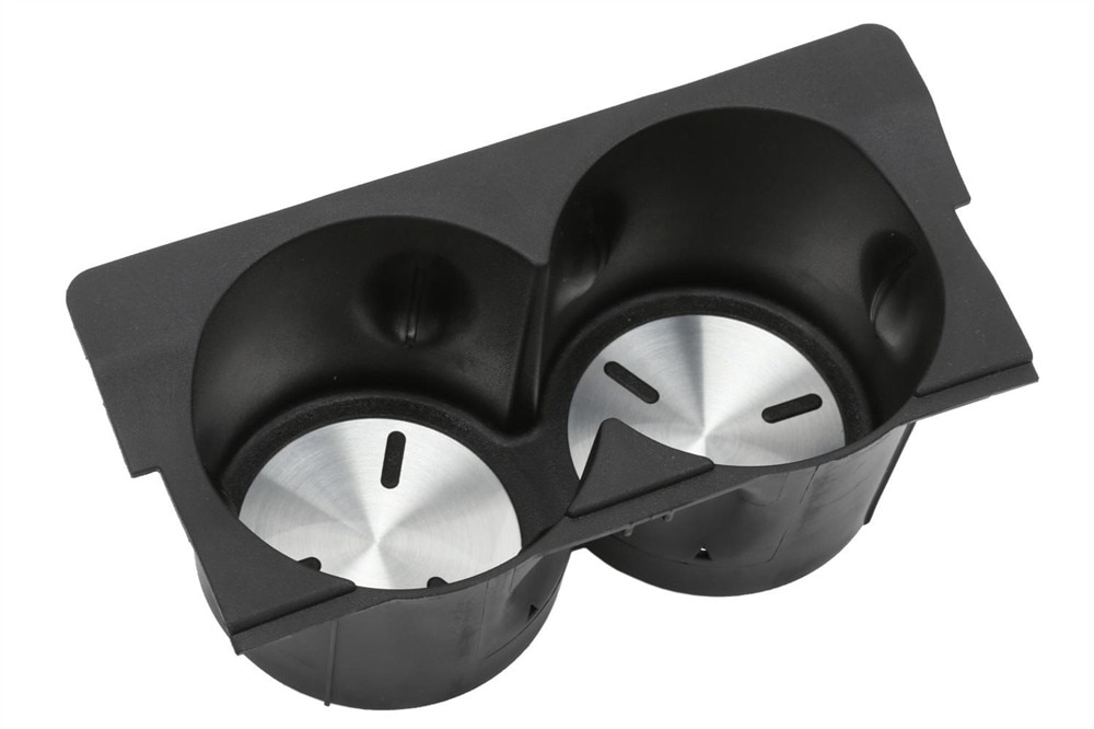 GM Genuine Parts Jet Black Front Floor Console Cup Holder Liner