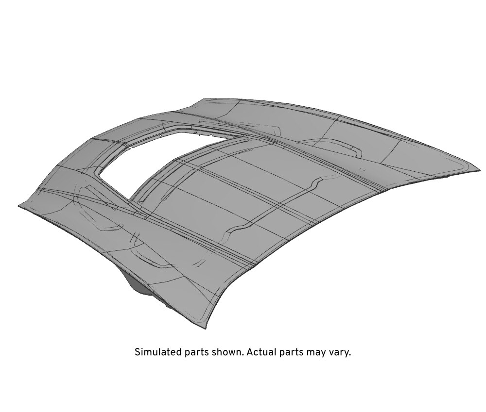 GM Genuine Parts Hood