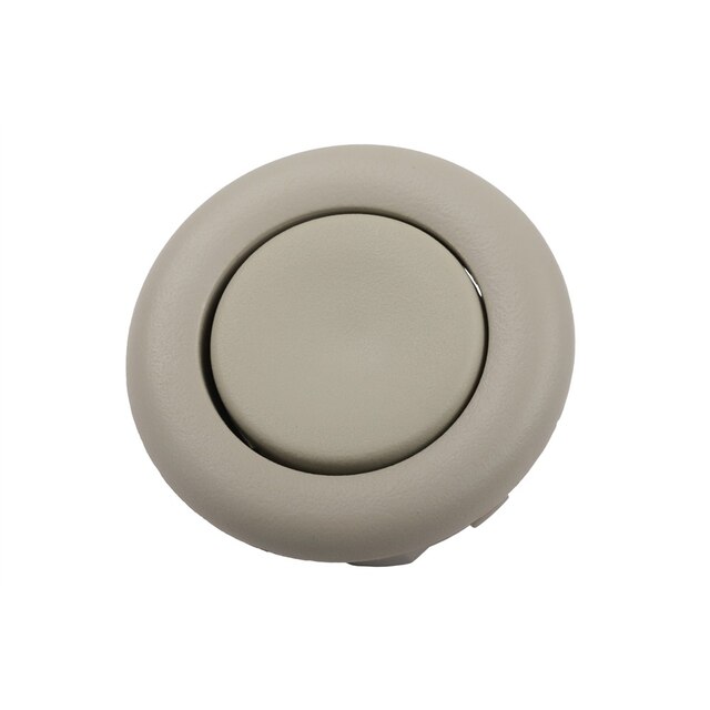 GM Genuine Parts Very Light Platinum Rear Seat Head Restraint Adjust Knob