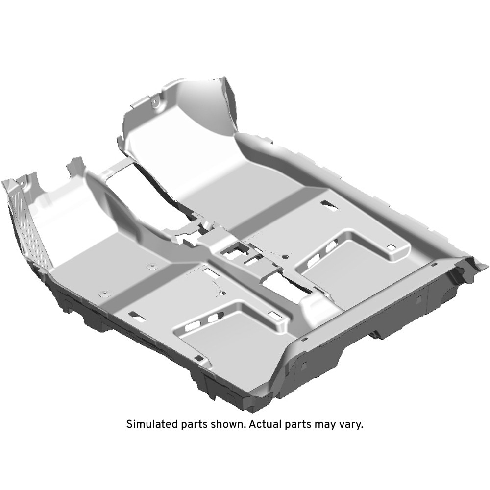 GM Genuine Parts Dark Atmosphere Front Floor Panel Carpet