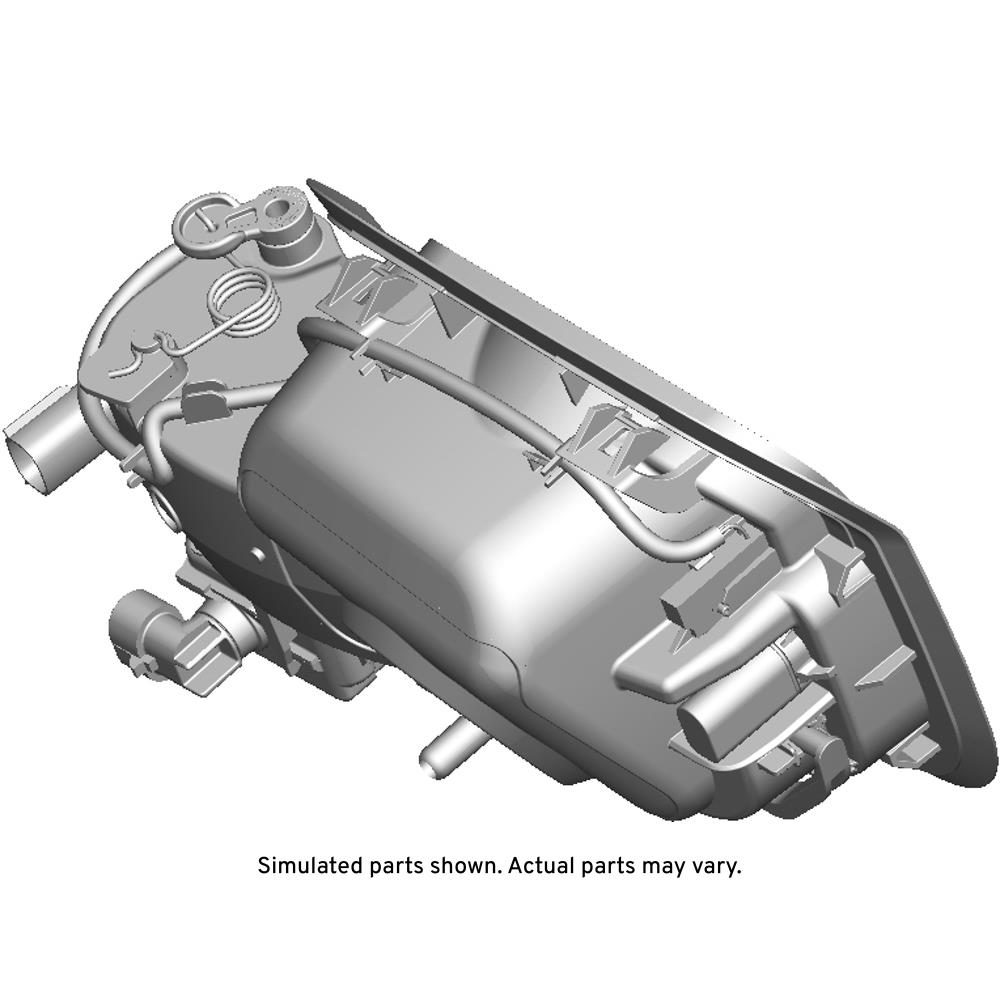 GM Genuine Parts Fuel Tank Filler Pipe Housing