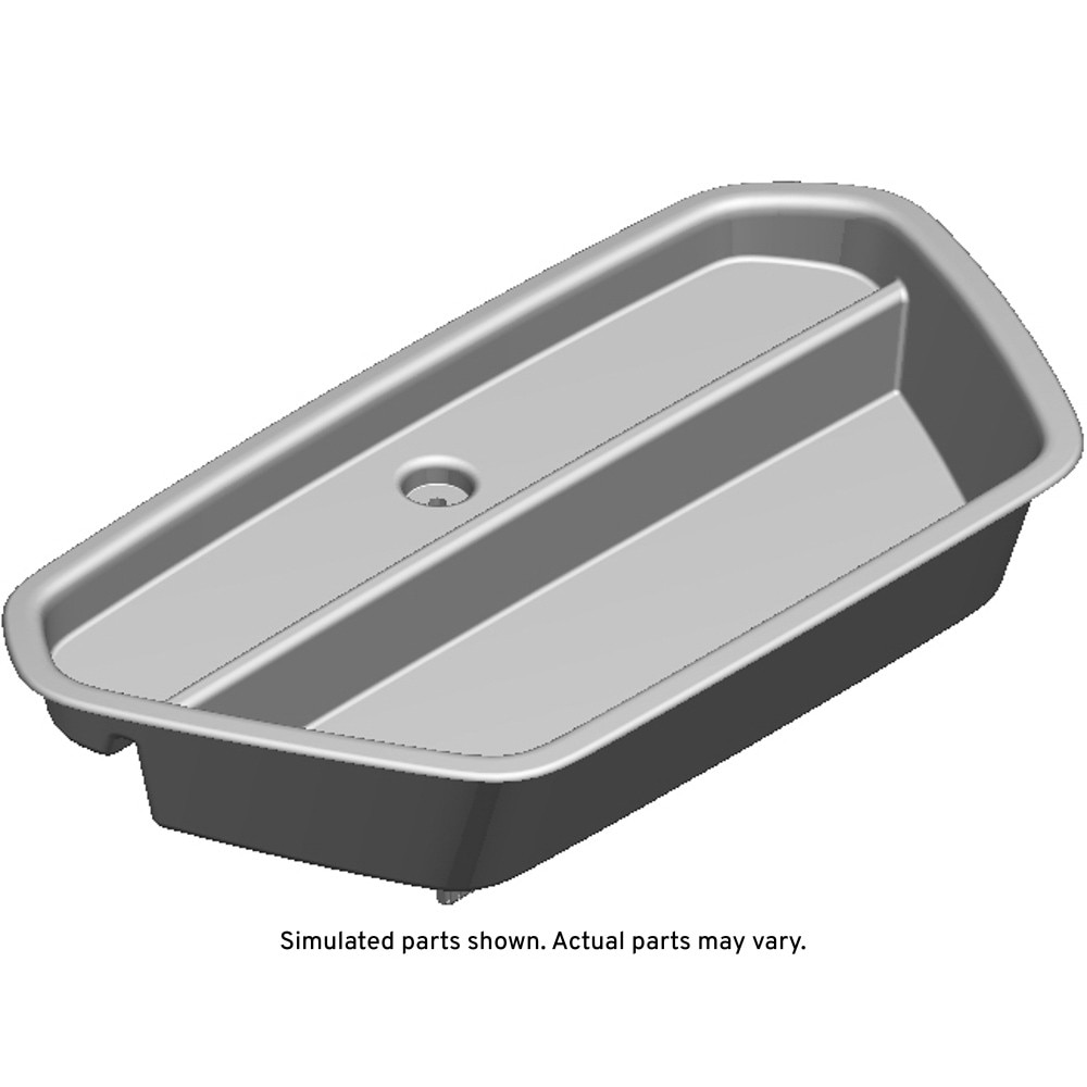 GM Genuine Parts Black Instrument Panel Stowage Tray