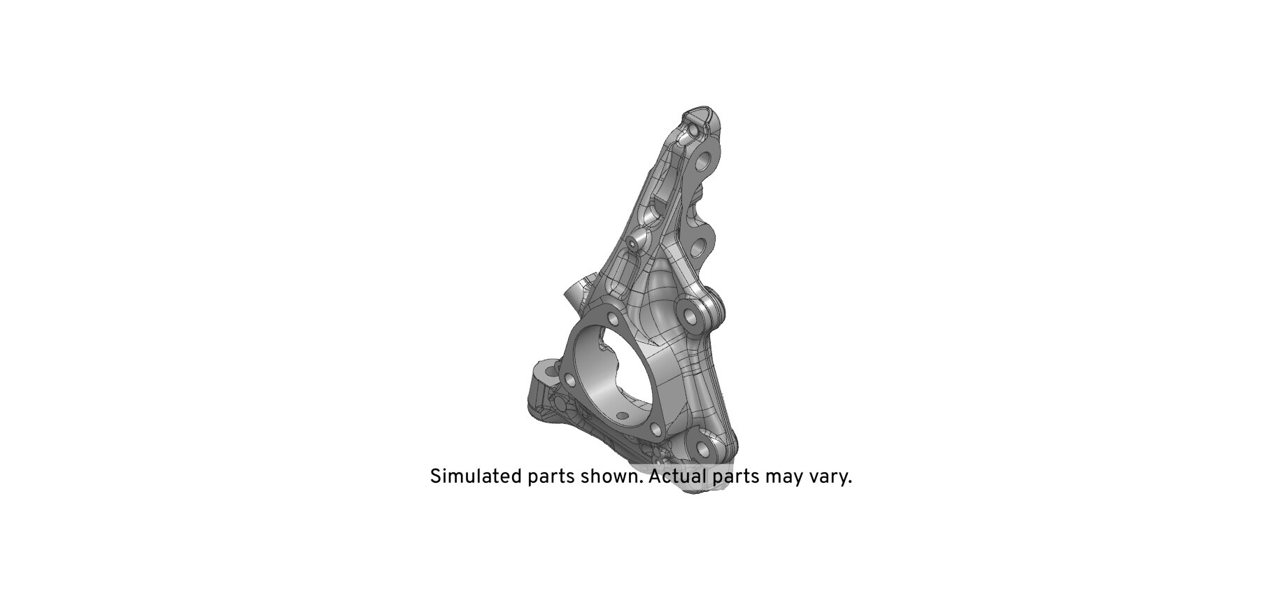 GM Genuine Parts Driver Side Steering Knuckle