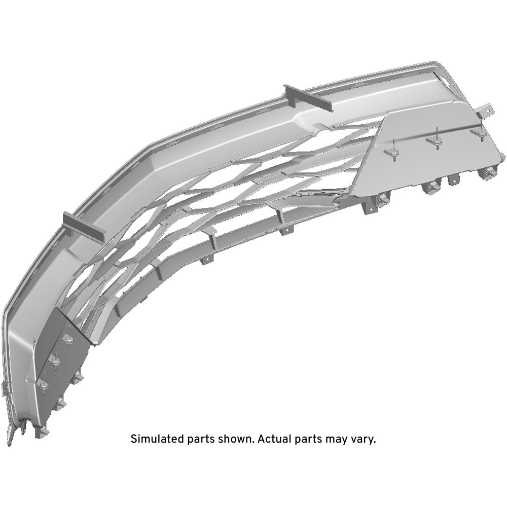 GM Genuine Parts Front Lower Grille