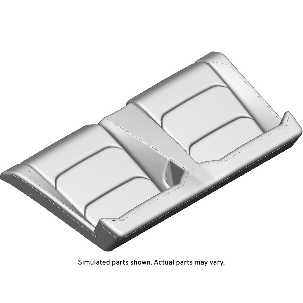 GM Genuine Parts Jet Black Rear Seat Cushion Cover