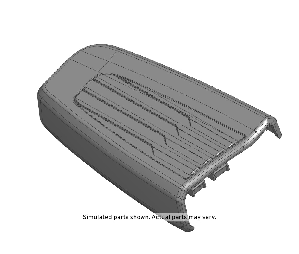 GM Genuine Parts Assist Step Front Finish Cap