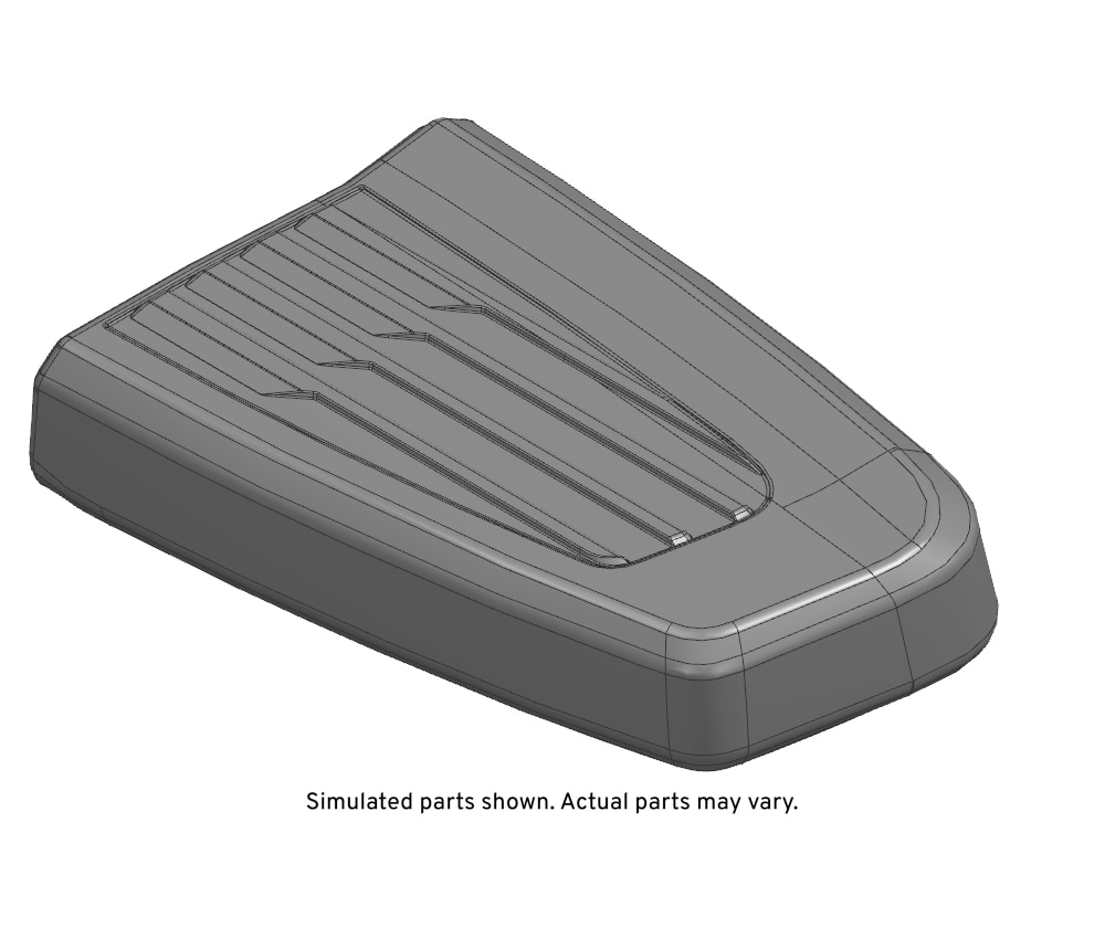GM Genuine Parts Assist Step Front Finish Cap