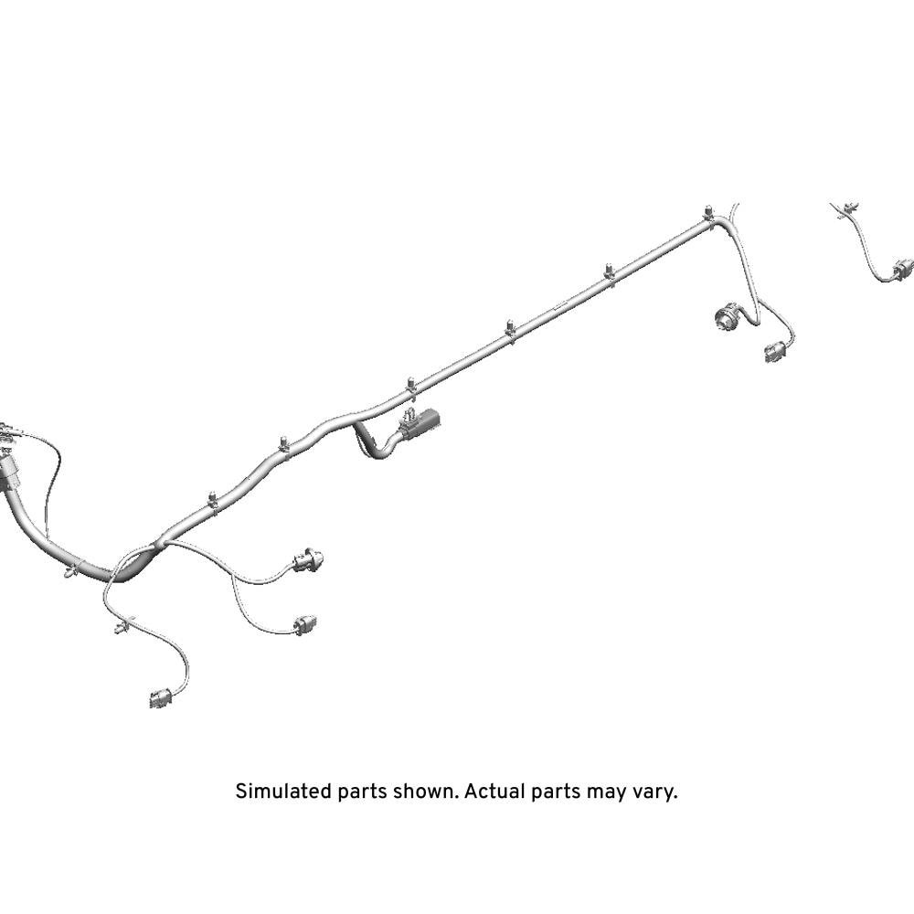 GM Genuine Parts Rear License Plate Lamp Wiring Harness