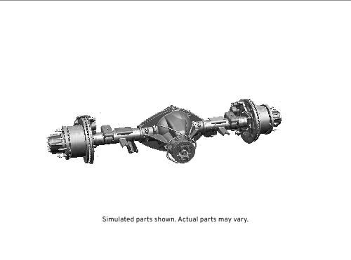 GM Genuine Parts Rear Axle