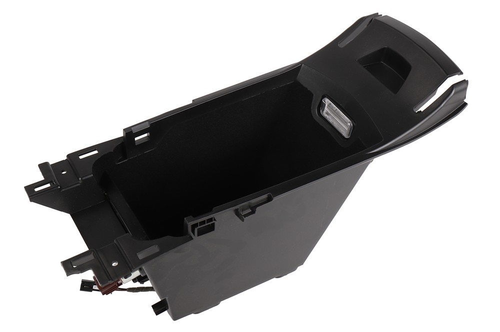 GM Genuine Parts Jet Black Front Floor Console Compartment