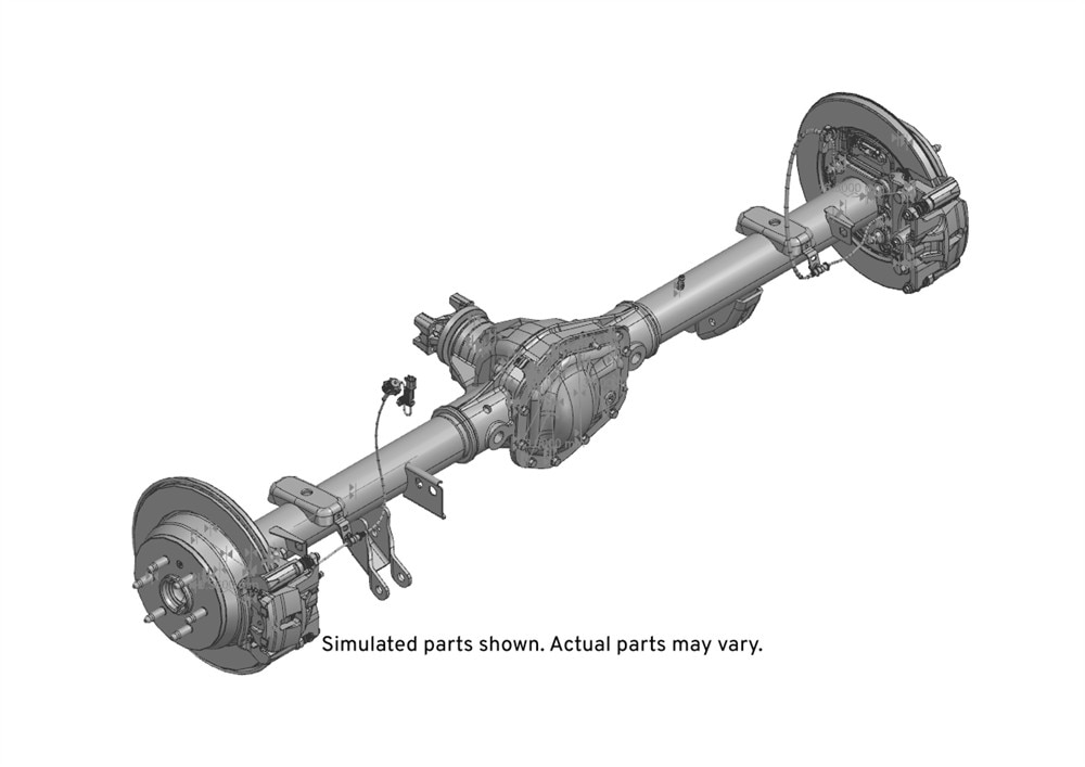 GM Genuine Parts Rear Axle