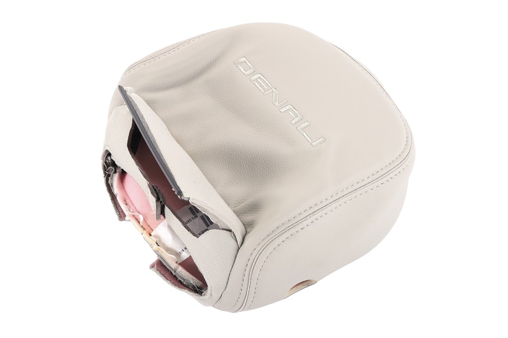 GM Genuine Parts Very Light Platinum Front Seat Head Restraint Cover