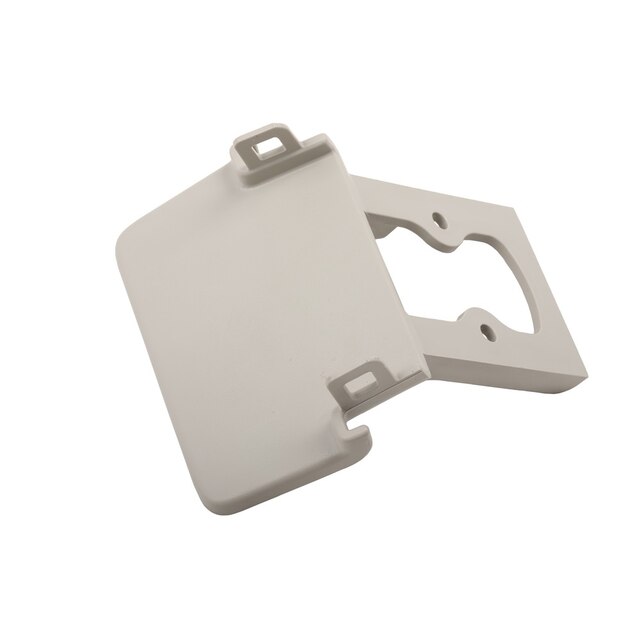 GM Genuine Parts Very Light Platinum Rear Center Seat Hinge Finish Cover