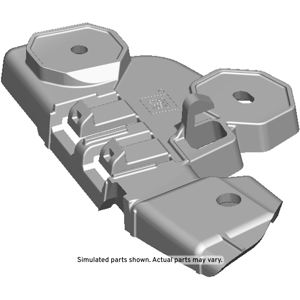 GM Genuine Parts Front Bumper Fascia Guide