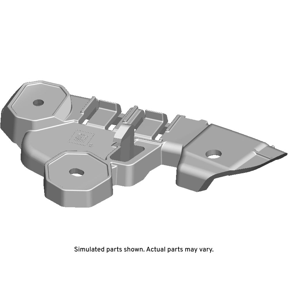 GM Genuine Parts Front Bumper Fascia Guide