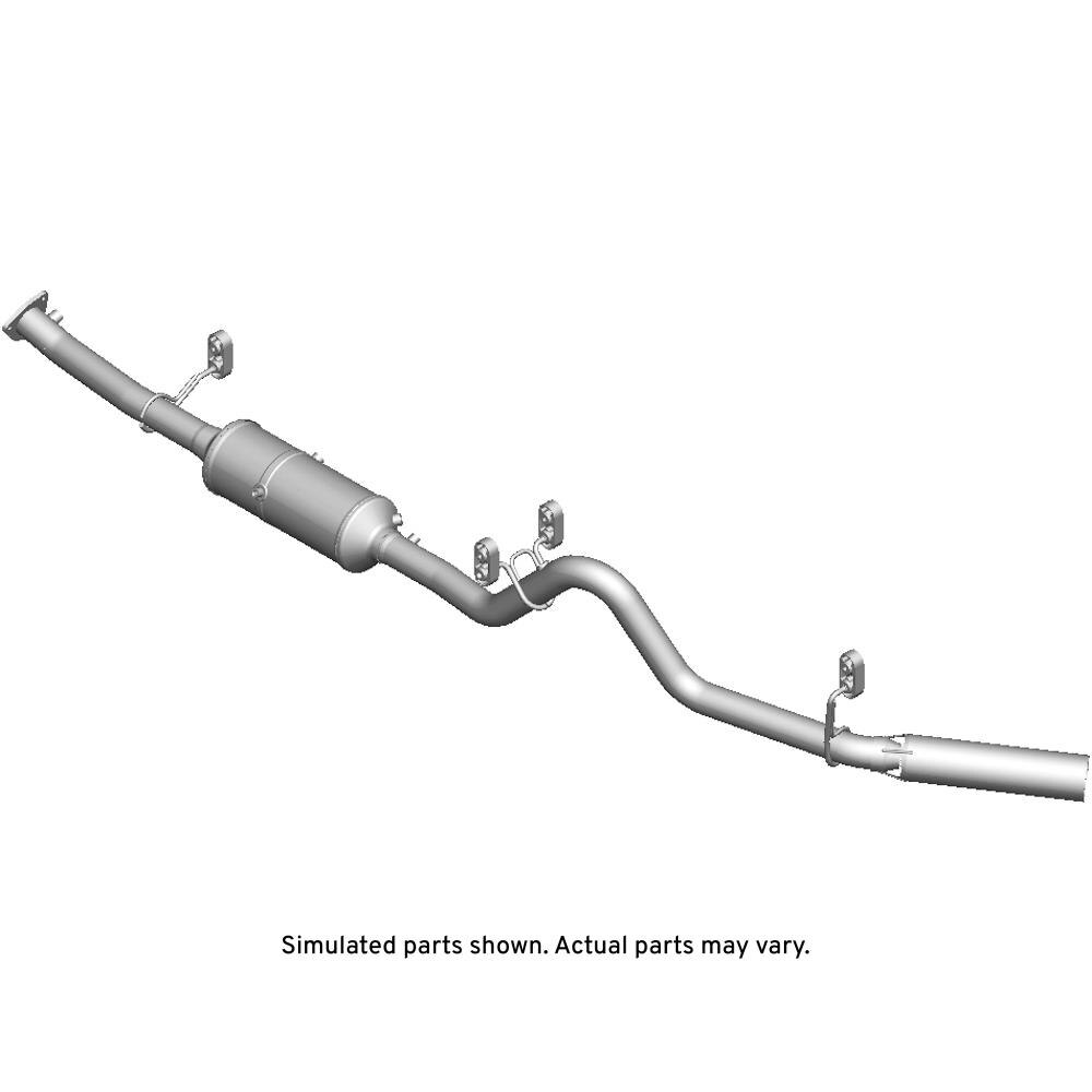 GM Genuine Parts Exhaust Particulate Filter with Exhaust Pipe