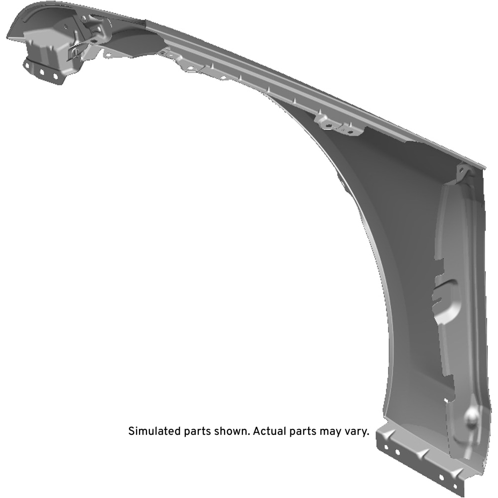 GM Genuine Parts Front Passenger Side Fender