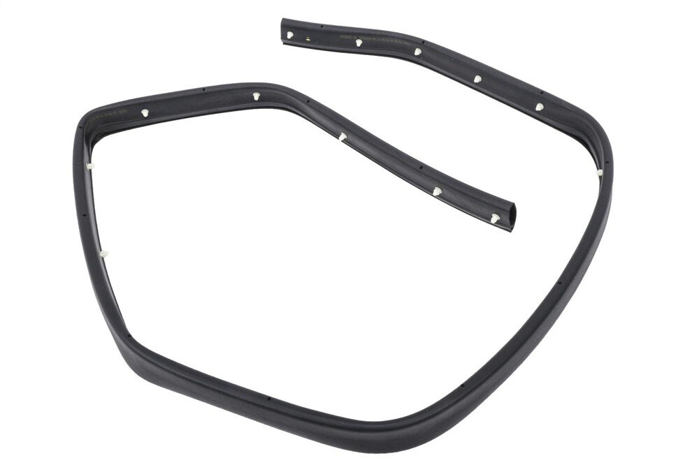 GM Genuine Parts Front and Rear Driver Side Door Lower Auxiliary Weatherstrip