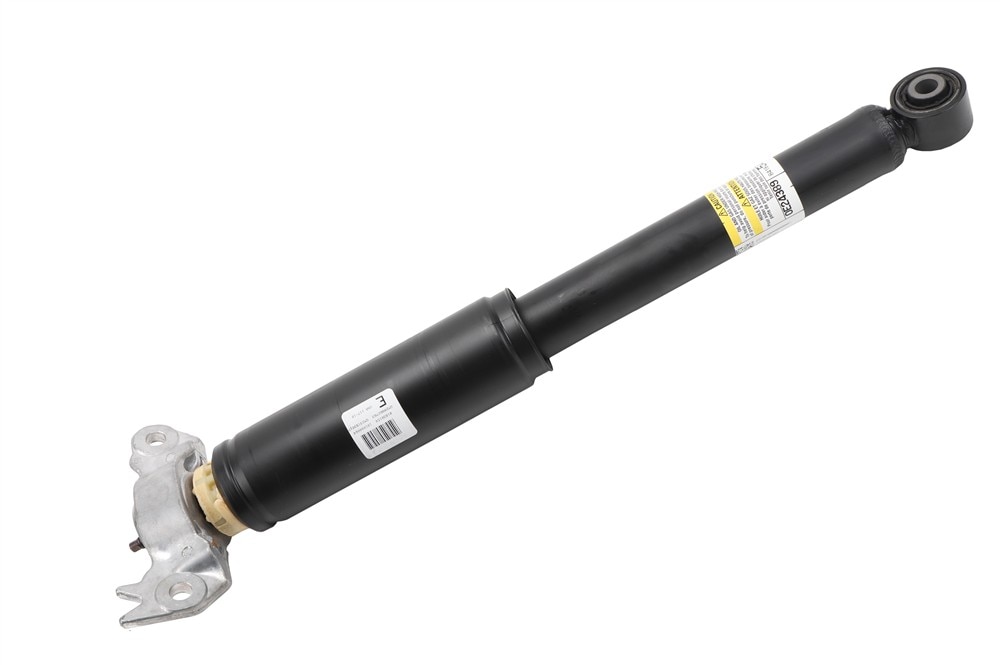 GM Genuine Parts Rear Passenger Side Shock Absorber with Boot, Upper Mount, and Nut