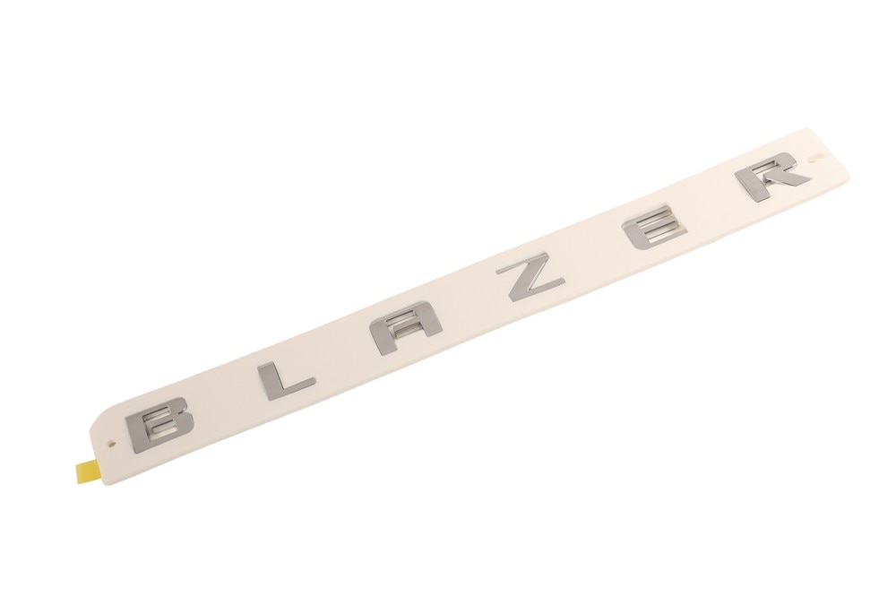 GM Genuine Parts Chrome Front Side Door Vehicle Name Plate