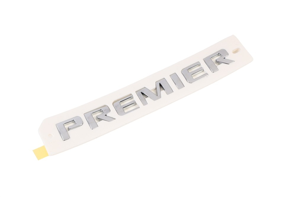 GM Genuine Parts Bright Chrome Liftgate Trim Level Name Plate