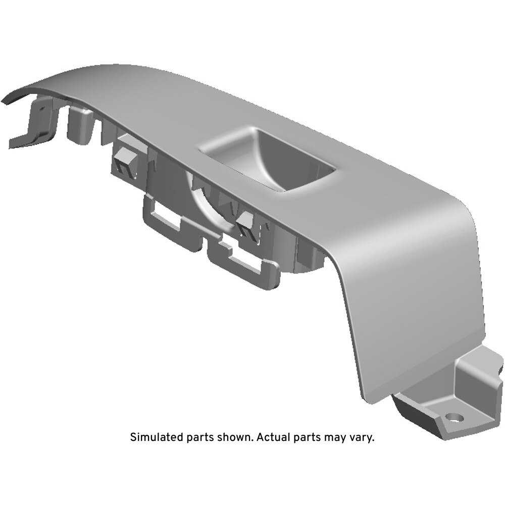 GM Genuine Parts Black Rear Driver Side Door Armrest Switch Mount Plate