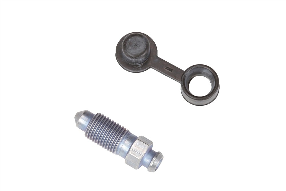 GM Genuine Parts Rear Disc Brake Caliper Bleeder Valve Kit with Cover