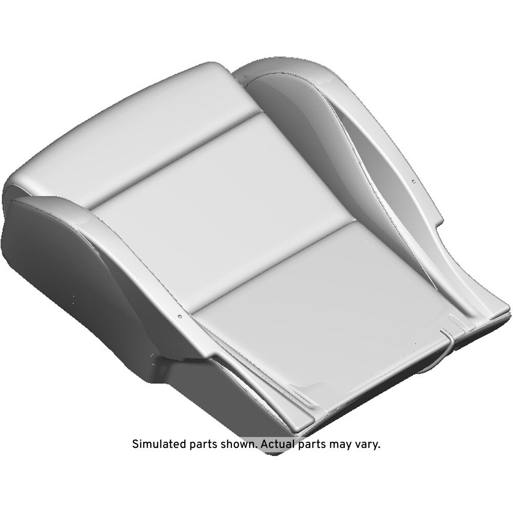 GM Genuine Parts Black Front Passenger Side Seat