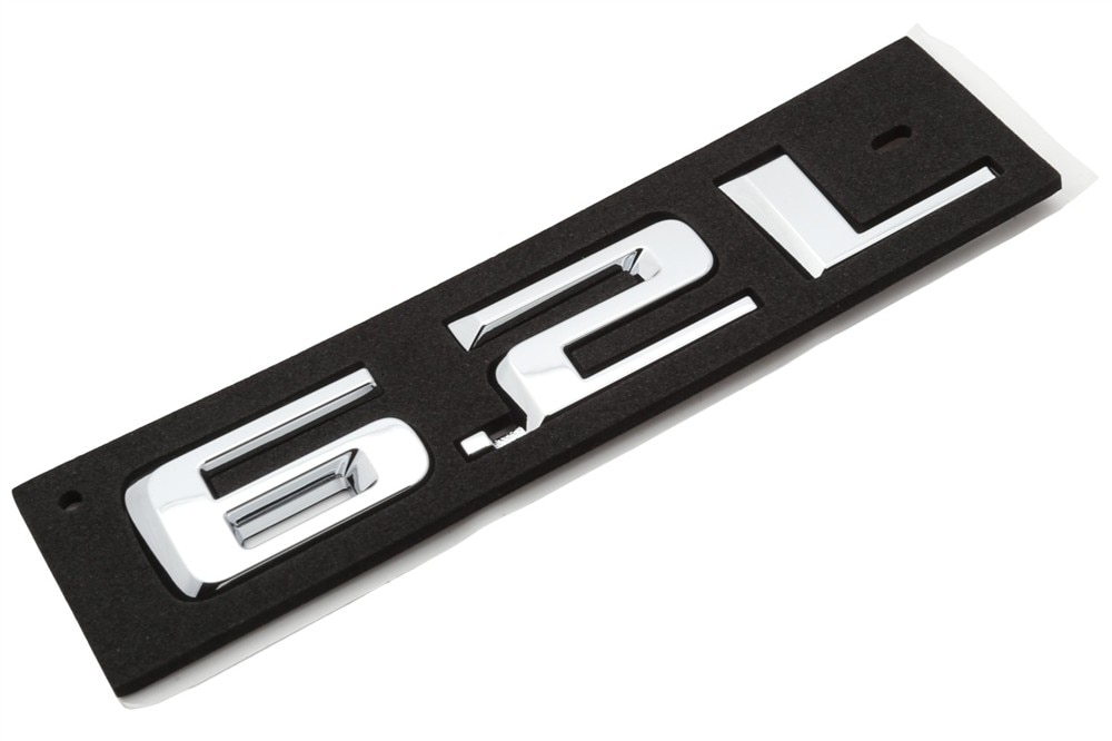GM Genuine Parts Bright Chrome Hood Name Plate