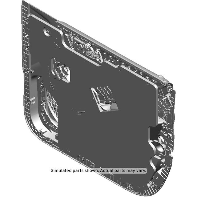 GM Genuine Parts Jet Black Front Driver Side Door Trim