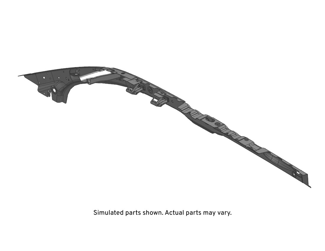 GM Genuine Parts Passenger Side Roof Inner Rear Side Rail