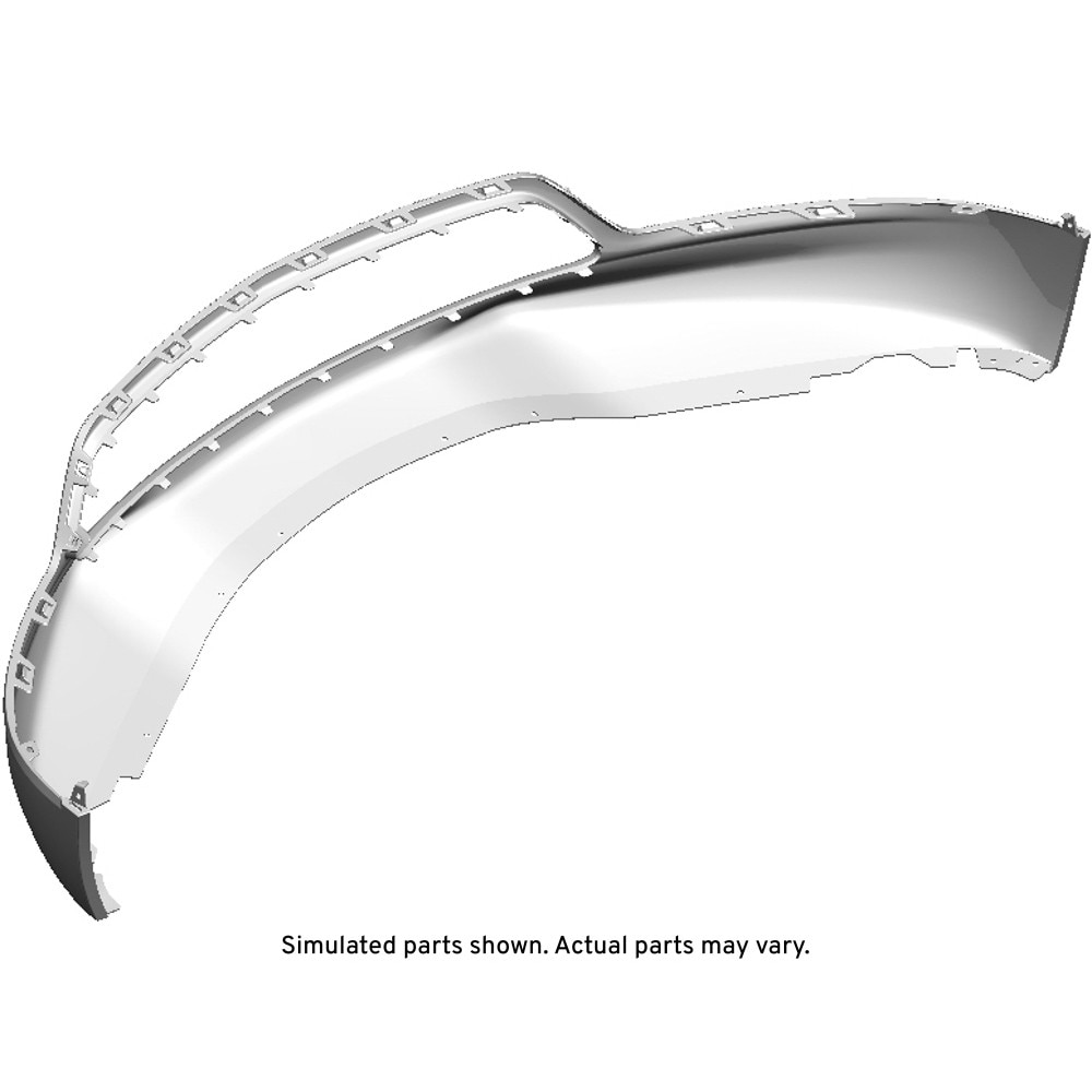 GM Genuine Parts Primed Front Bumper Lower Fascia