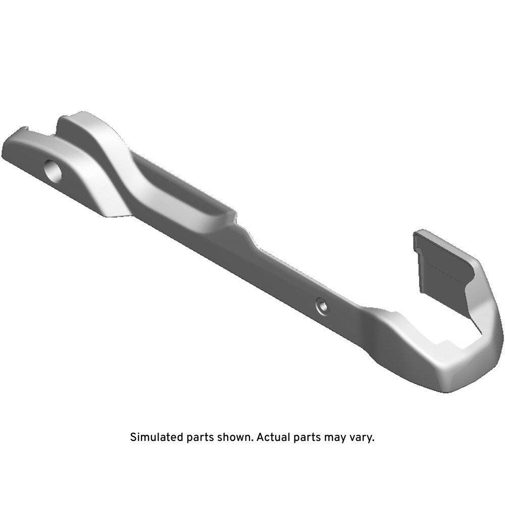 GM Genuine Parts Whisper Beige Rear Driver Side Seat Track Finish Cover