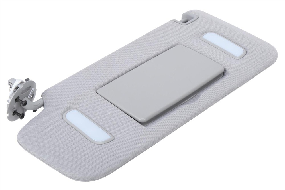 GM Genuine Parts Light Ash Gray Driver Side Sunshade