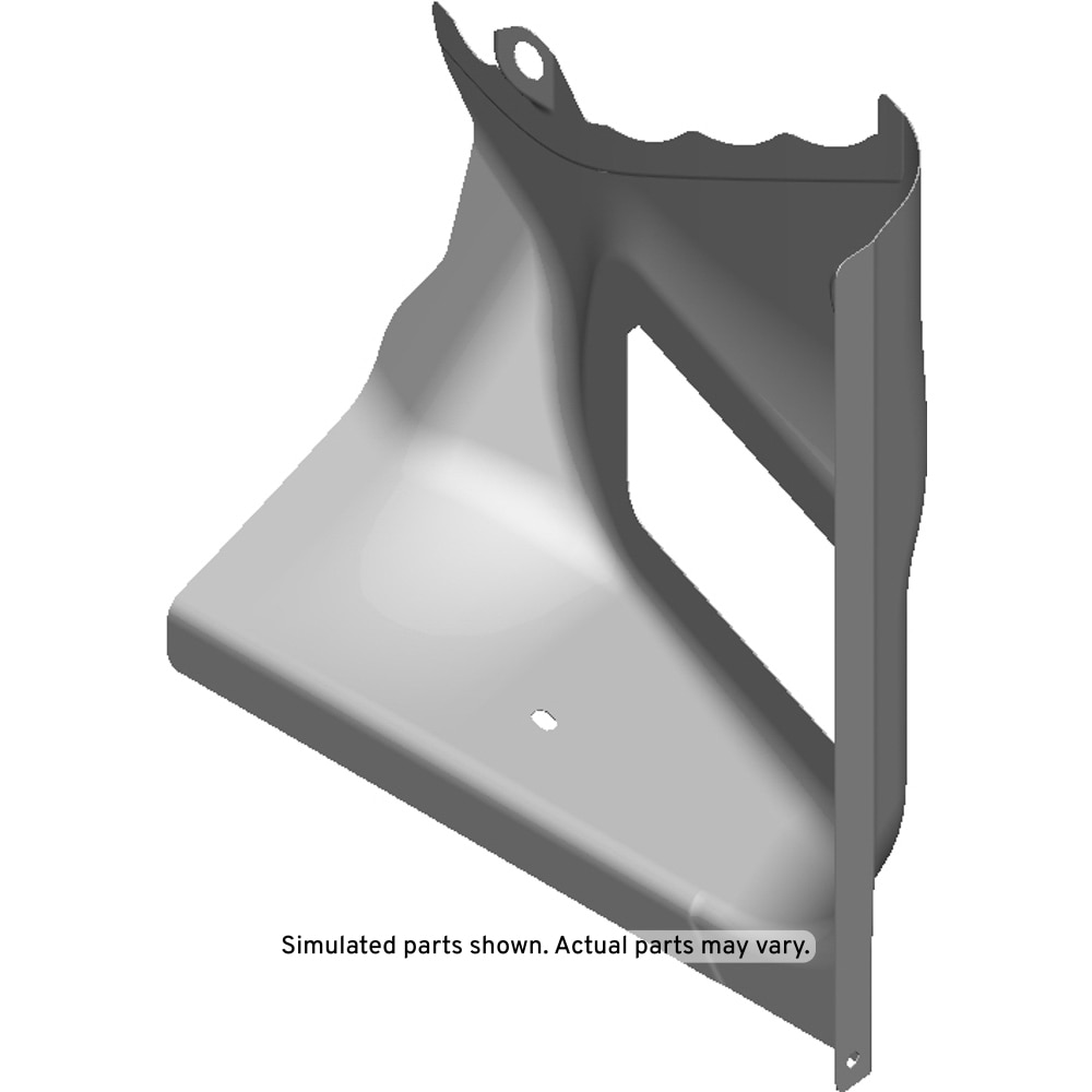 GM Genuine Parts Passenger Side Body Side Outer Panel Extension