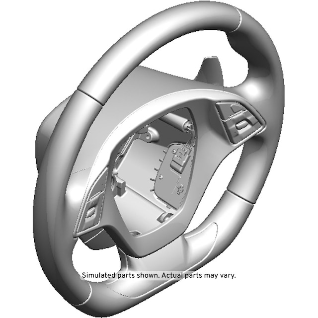 GM Genuine Parts Jet Black Steering Wheel