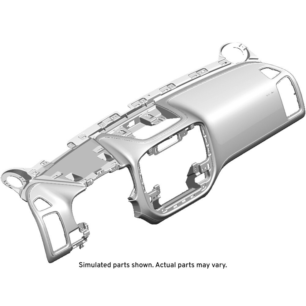 GM Genuine Parts Black Instrument Panel