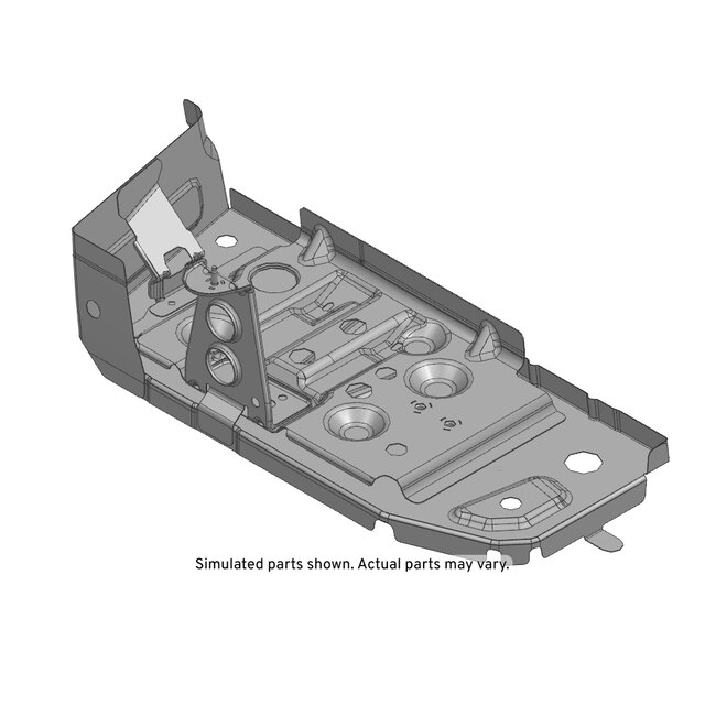 GM Genuine Parts Driver Side Rear Compartment Floor Panel Extension