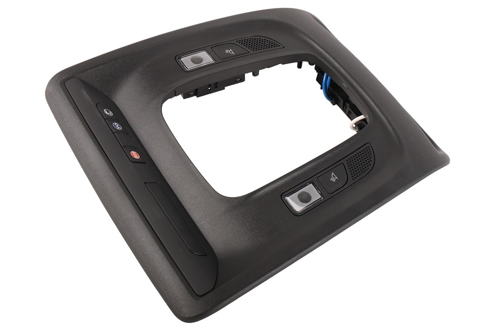 GM Genuine Parts Jet Black Roof Console