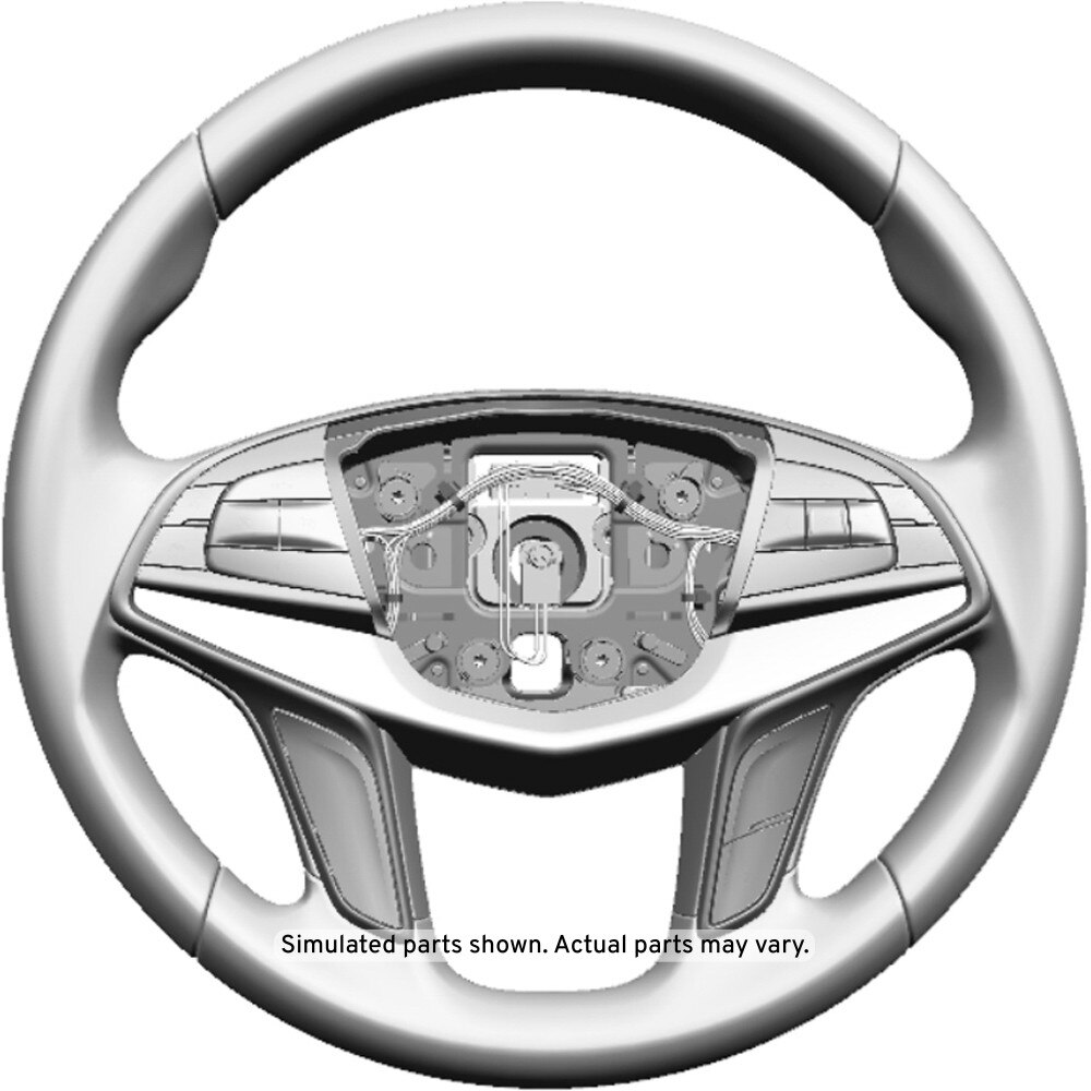 GM Genuine Parts Jet Black Steering Wheel