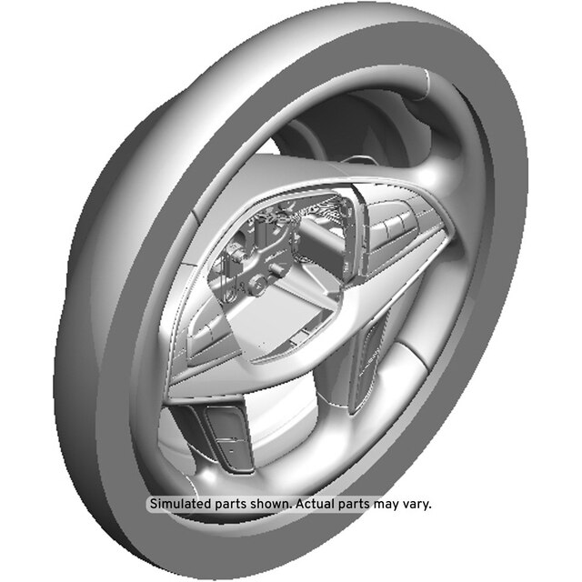 GM Genuine Parts Black Steering Wheel