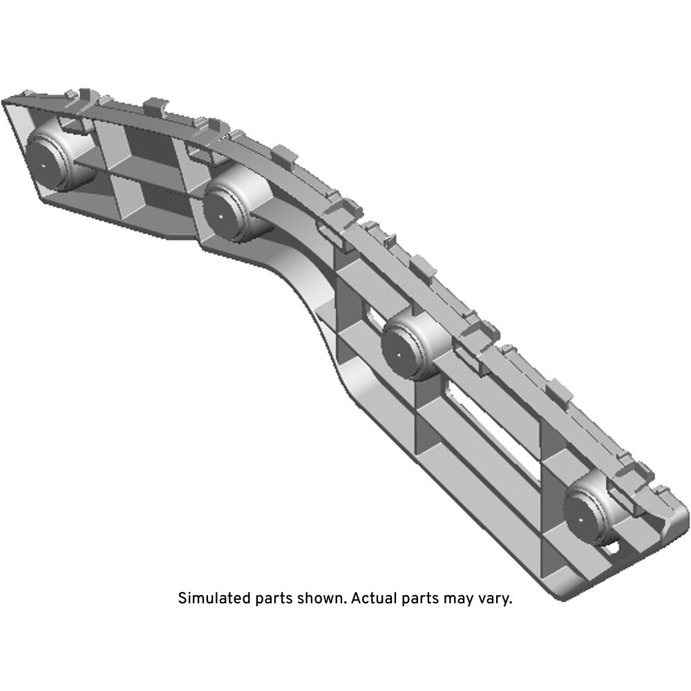 GM Genuine Parts Passenger Side Rear Bumper Fascia Guide