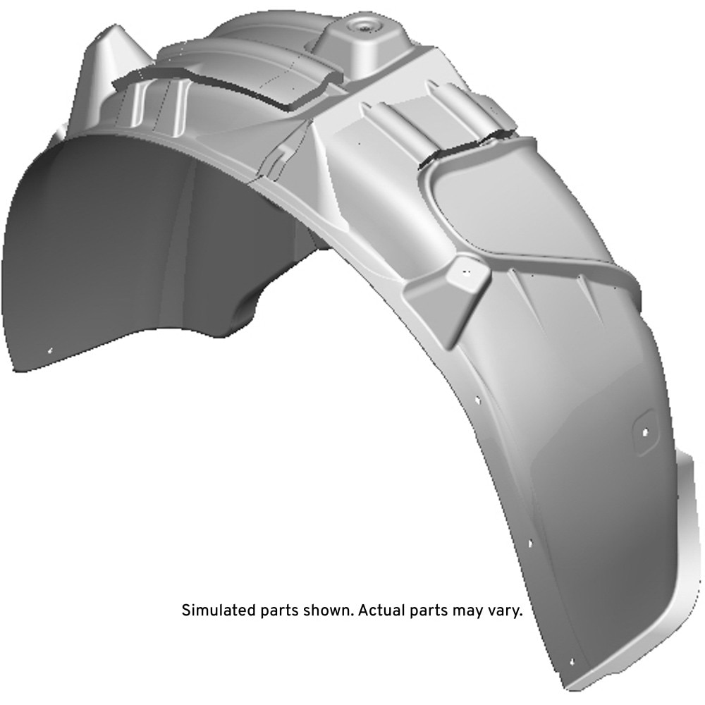 GM Genuine Parts Passenger Side Fender Liner