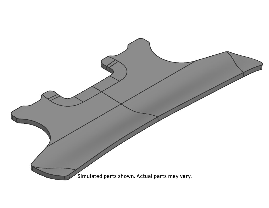 GM Genuine Parts Roof Panel Front Insulator