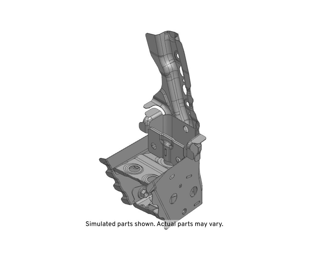 GM Genuine Parts Driver Side Front Compartment Inner Side Rail Extension