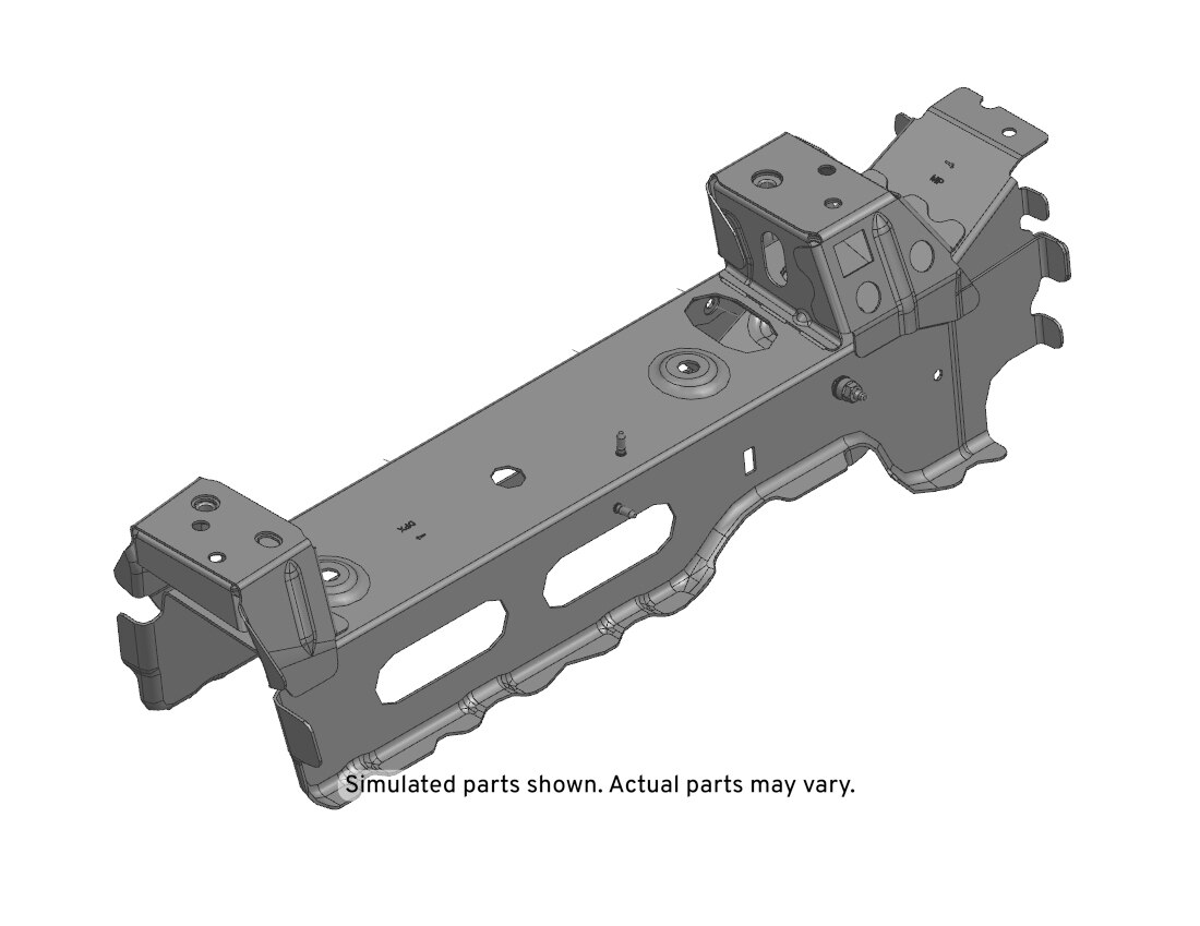GM Genuine Parts Passenger Side Floor Panel Number 2 Cross Bar